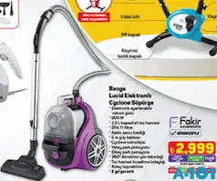 FAKİR RANGE LUCİD CYCLONE SÜPÜRGE FAKİR RANGE LUCİD CYCLONE SÜPÜRGE